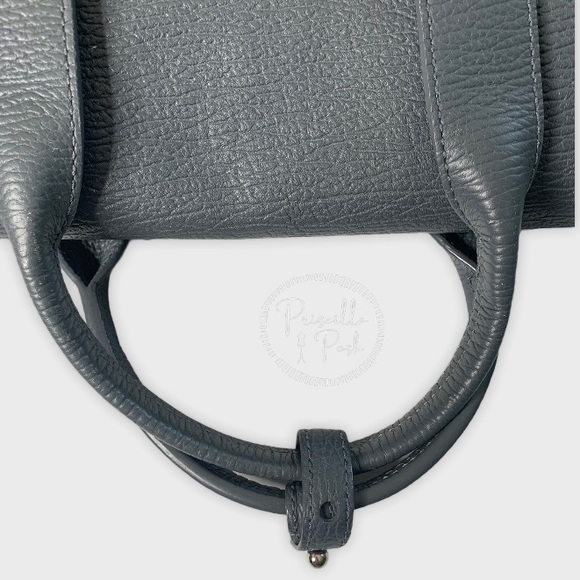 3.1 Phillip Large Grey Leather Silver Pashli Tote - Picture 11 of 16